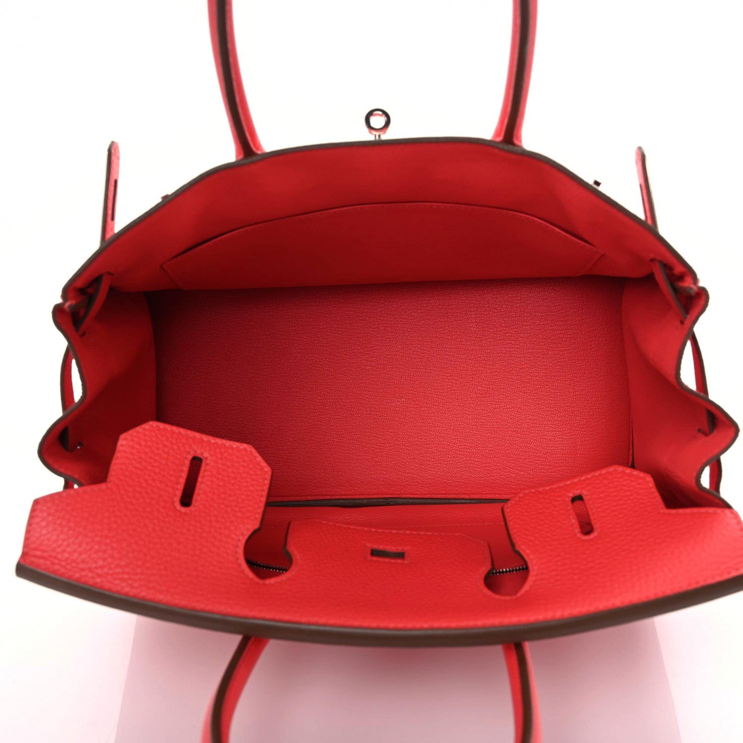 Hermes Taurillon Clemence Birkin 30 Rose Jaipur 8 of 10