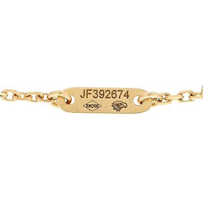 Van Cleef & Arpels 18K Yellow Gold Mother of Pearl Sweet Alhambra Bracelet 5 of 6