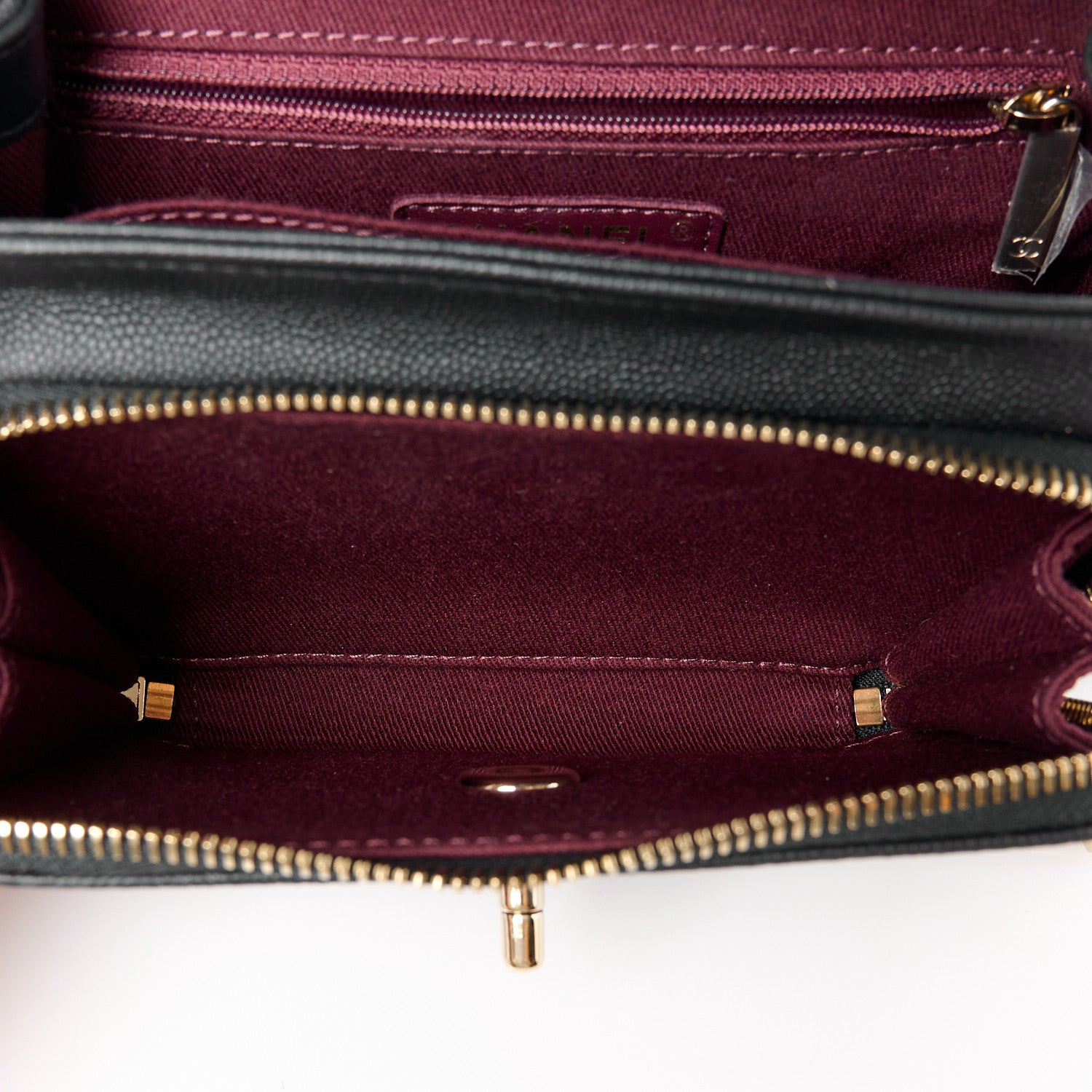 Chanel Caviar Quilted Small Business Affinity Flap Black 12 of 13