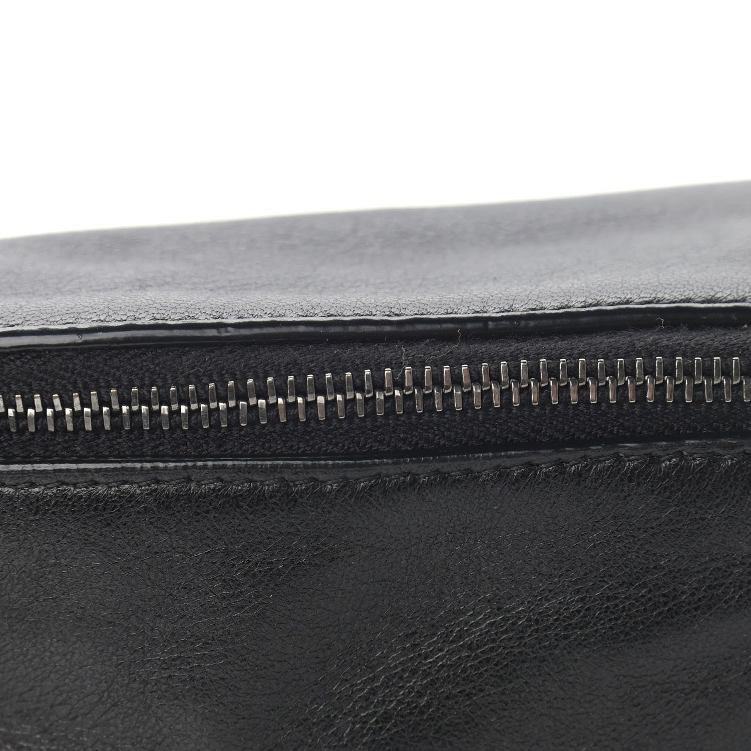 Saint Laurent Calfskin Monogram Belt Bag Black 12 of 14