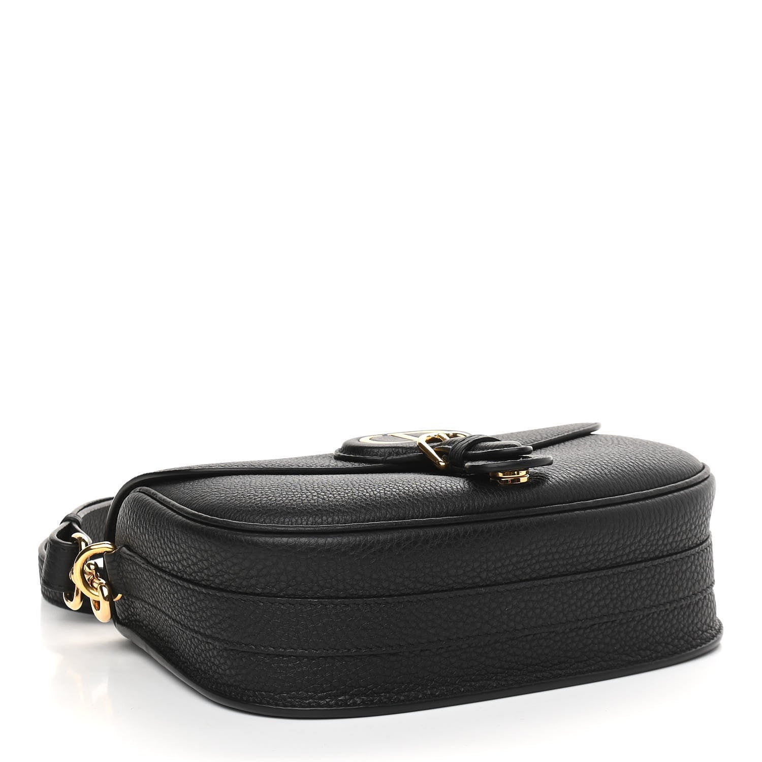Christian Dior Grained Calfskin Medium Bobby Flap Black 4 of 8