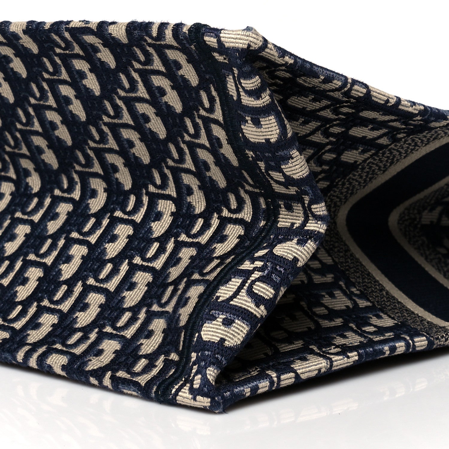 Christian Dior Oblique Large Book Tote Blue Multicolor 10 of 10