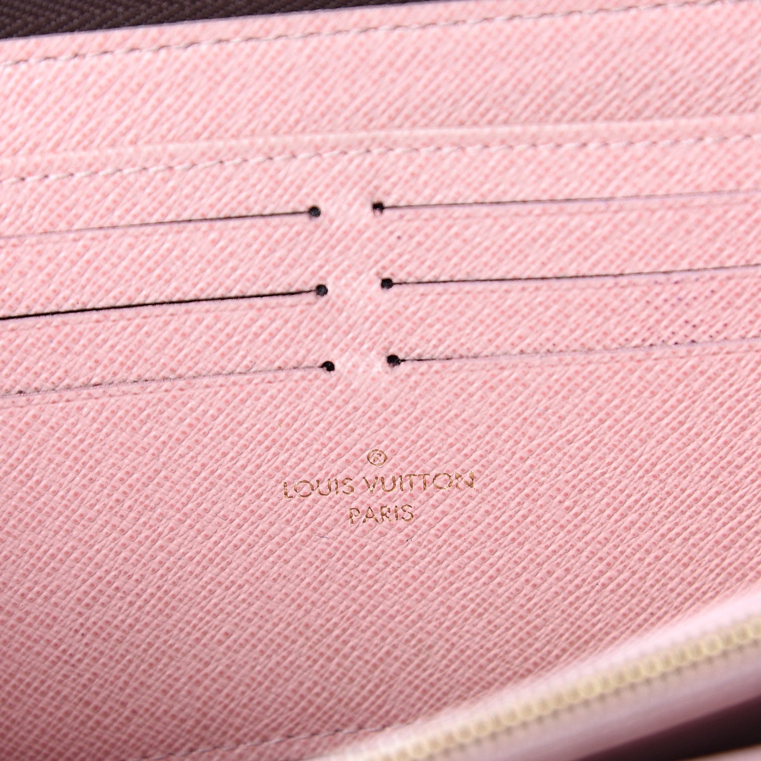 Louis Vuitton Monogram Zippy Wallet Rose Ballerine 5 of 5