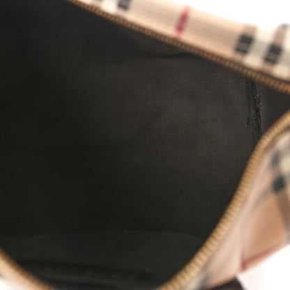 Burberry Haymarket Check Small Chester Bowling Bag Chocolate 5 of 12