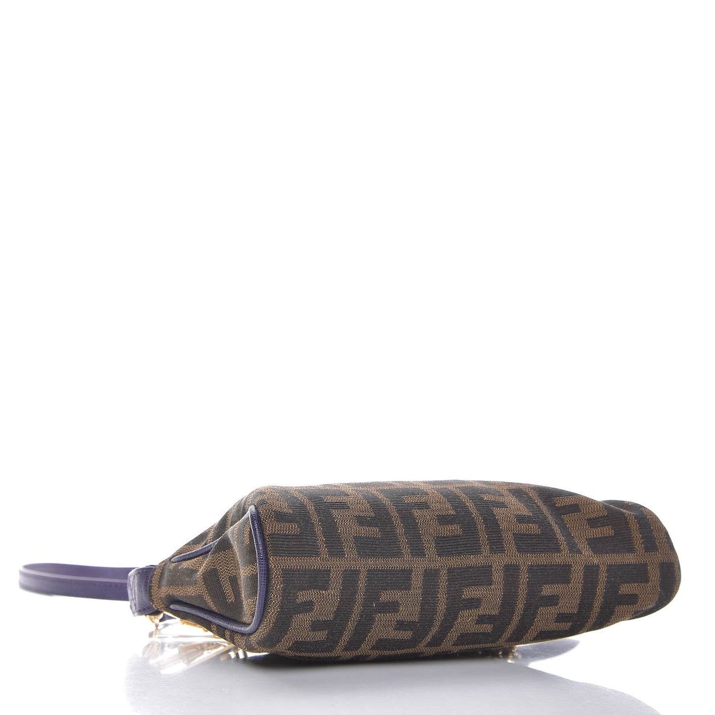 Zucca Vitello Elite Mini Pouch Crossbody Tobacco Viola