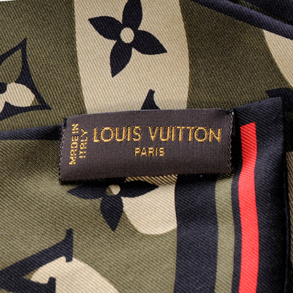 Louis Vuitton Silk Monogramouflage Bandeau 4 of 5