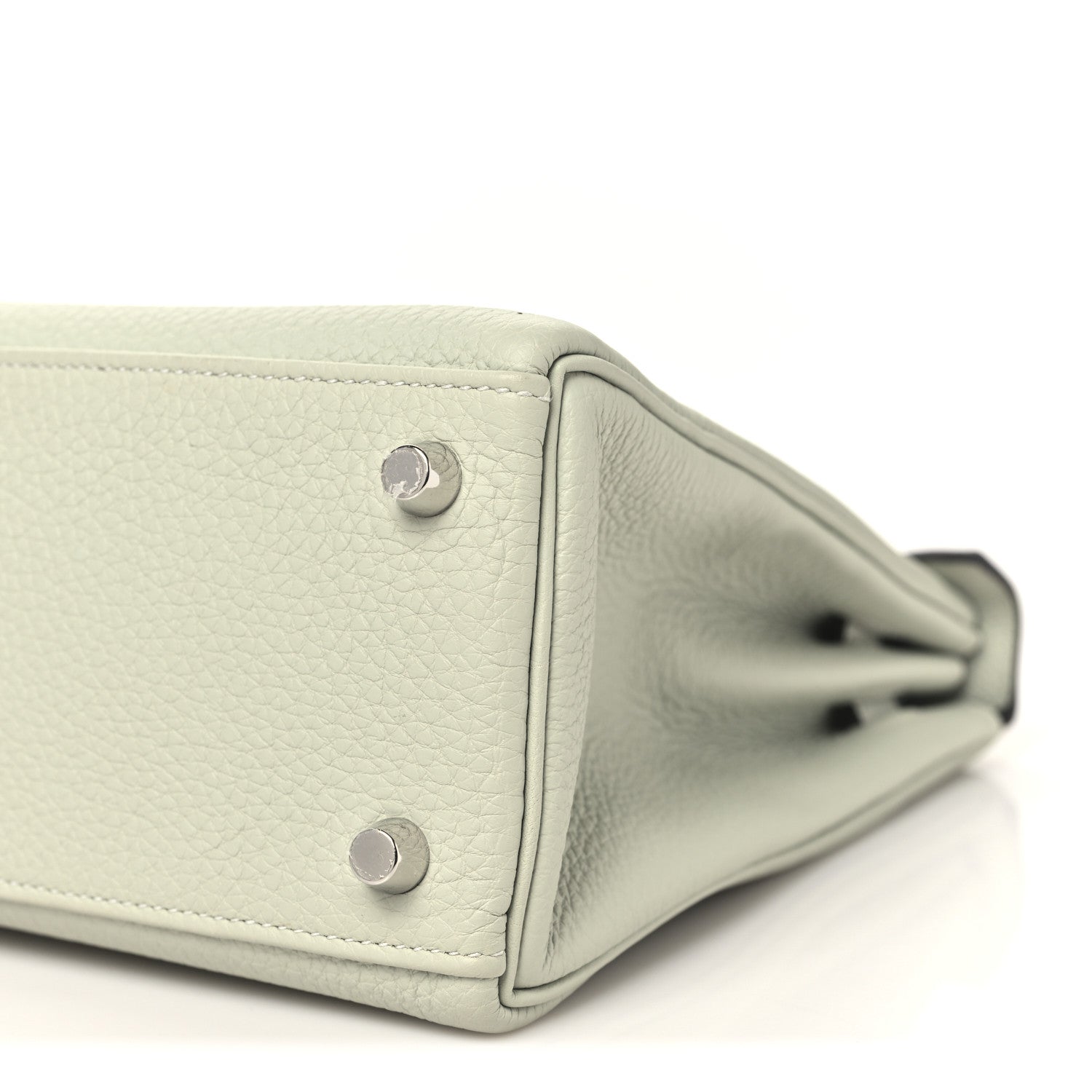 Hermes Togo Kelly Retourne 25 Gris Neve 10 of 11