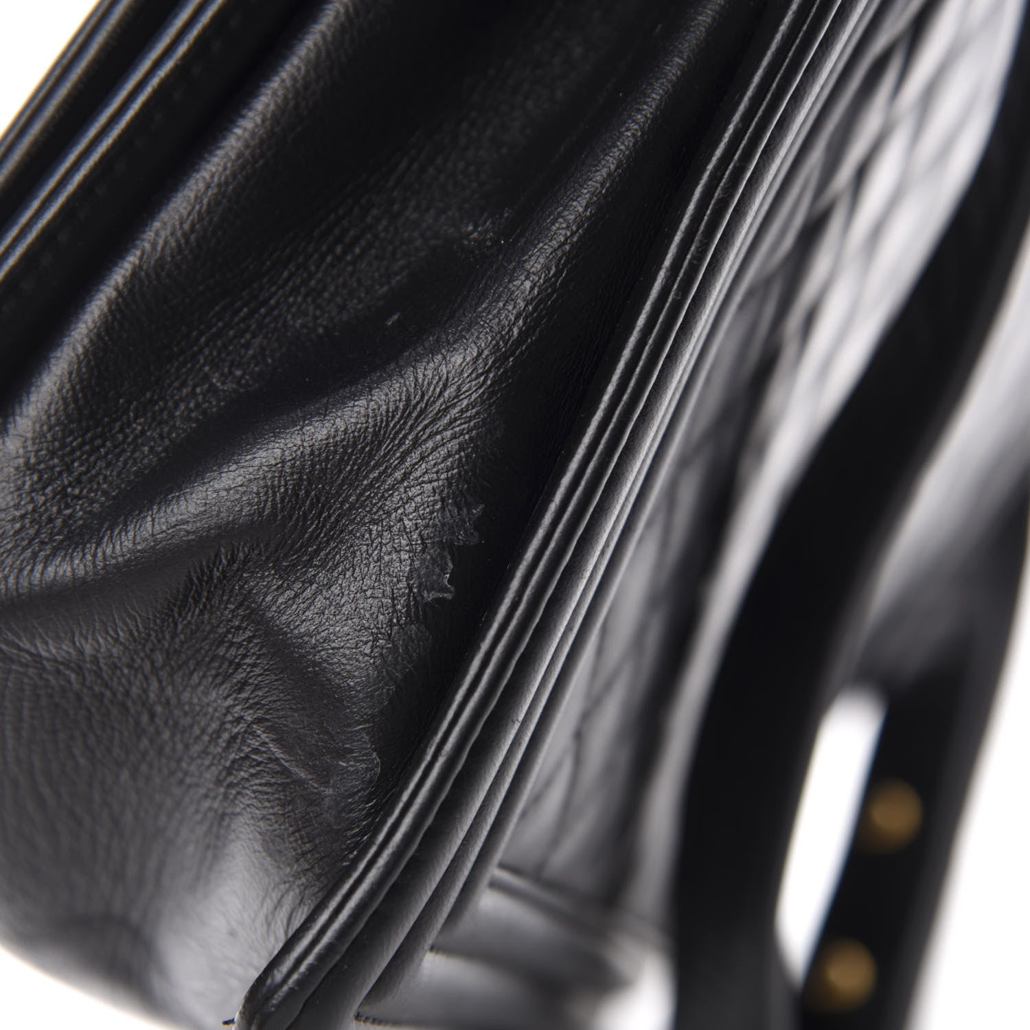 Chanel Lambskin Quilted New Medium Boy Flap Black 8 of 13