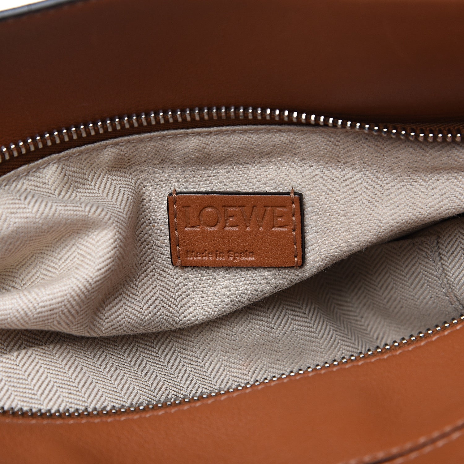 Loewe Calfskin Medium Puzzle Bag Tan 7 of 13