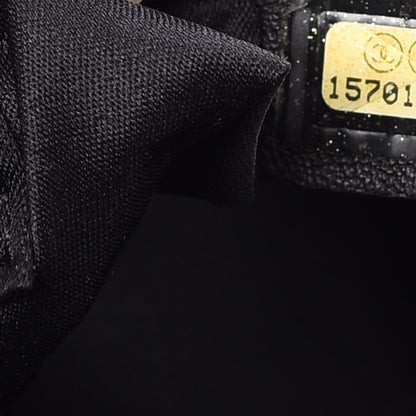 Chanel Caviar Quilted Grand Shopping Tote GST Black 7 of 7