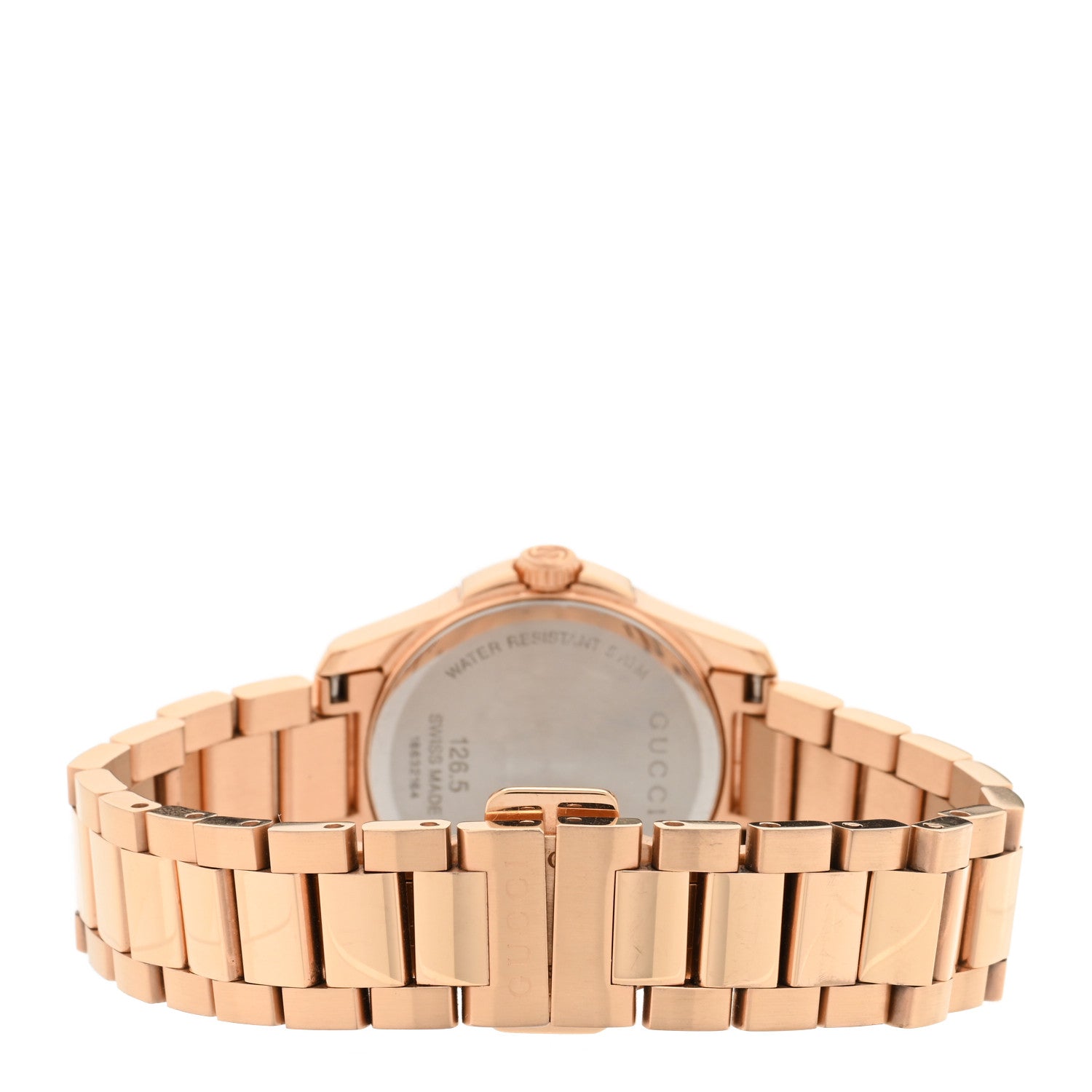 Gucci Stainless Steel 27mm G-Timeless Diamante Quartz Watch Rose 3 of 4