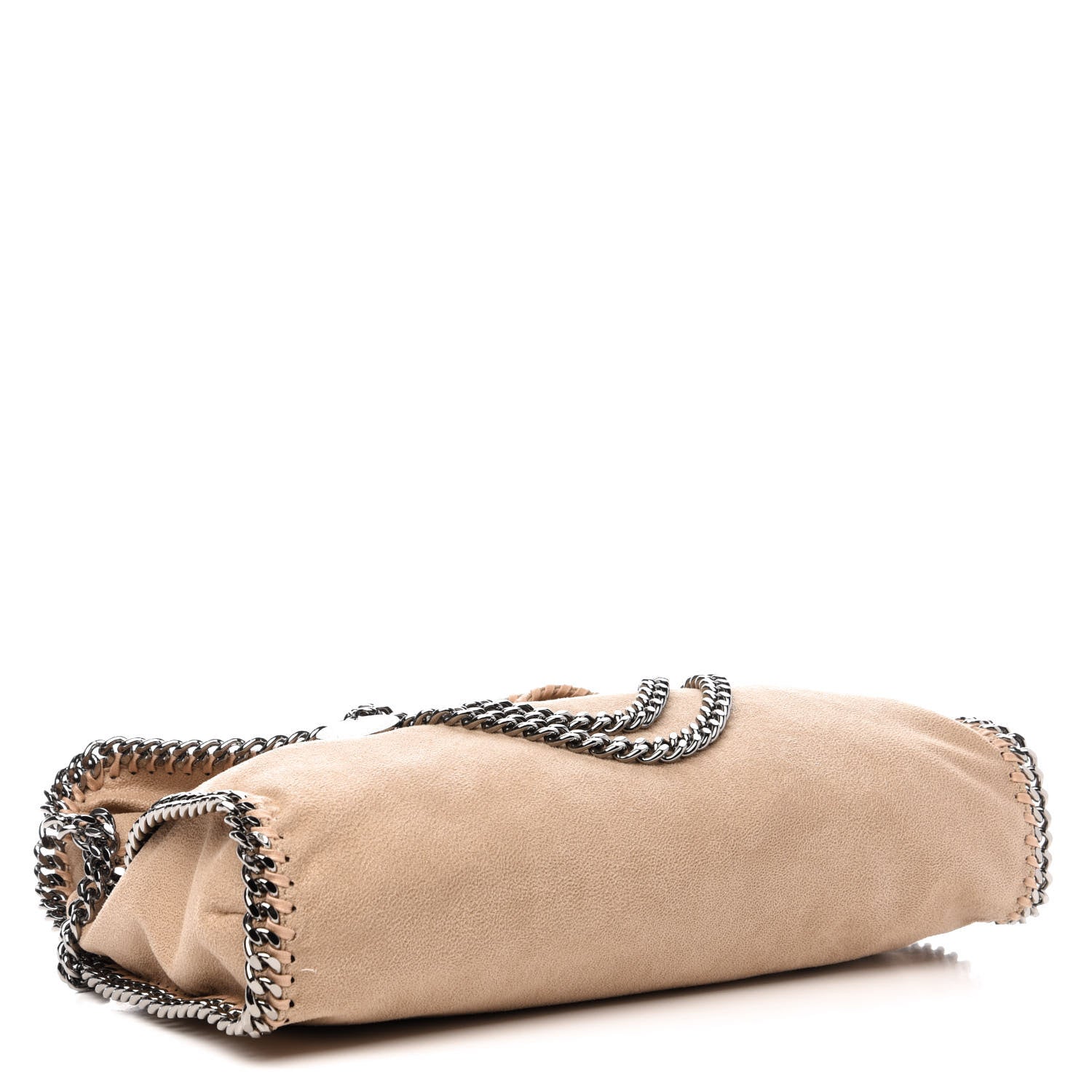 Stella McCartney Shaggy Deer Falabella Fold Over Tote Taupe 4 of 10