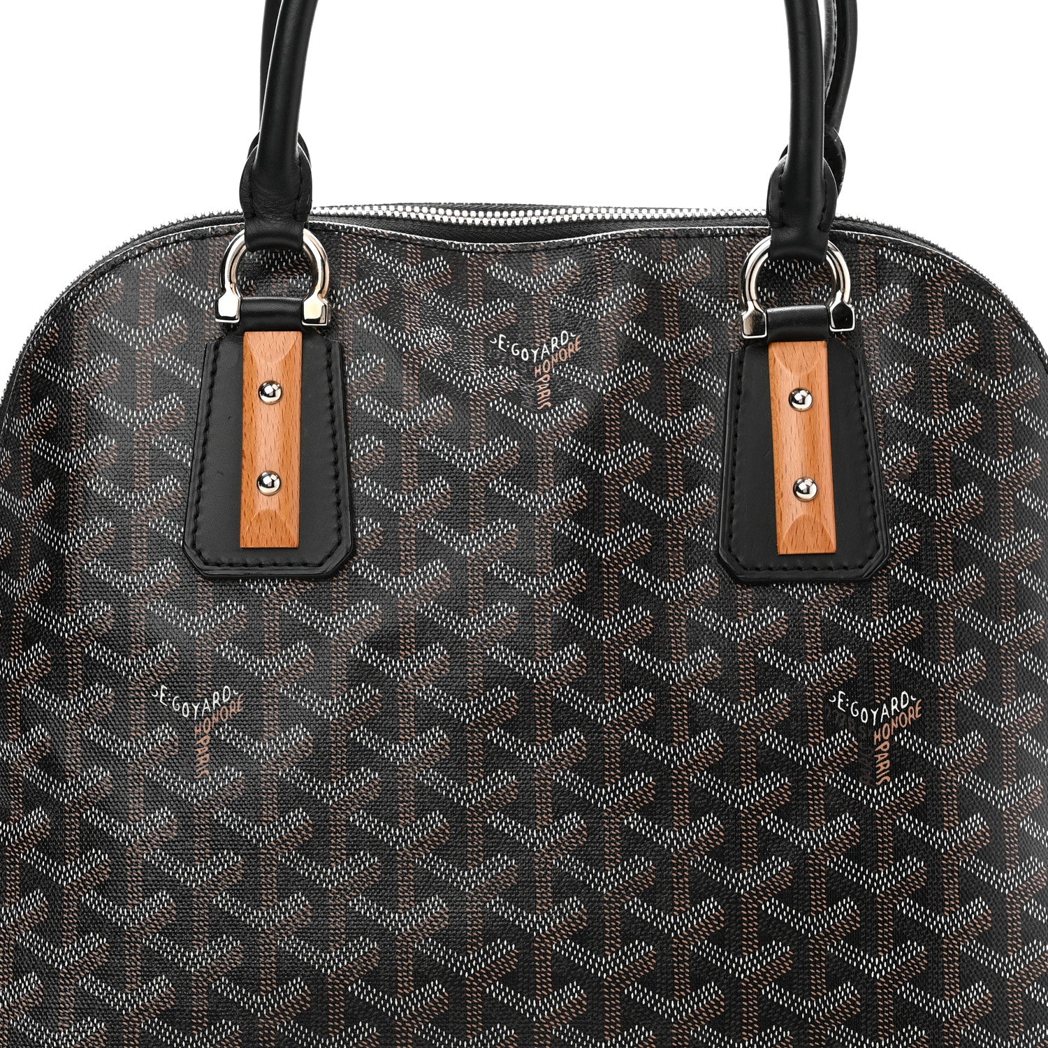 Goyard Goyardine Sac Vendome MM Navy 8 of 11