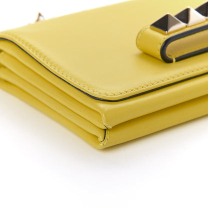 Valentino Garavani Nappa Va Va Voom Shoulder Bag Naples Yellow 6 of 9