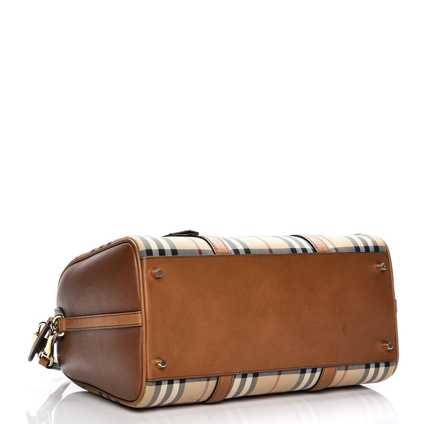 Horseferry Check Medium Alchester Bowling Bag Tan