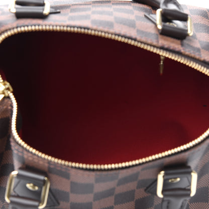 Louis Vuitton Damier Ebene Speedy 25 5 of 12