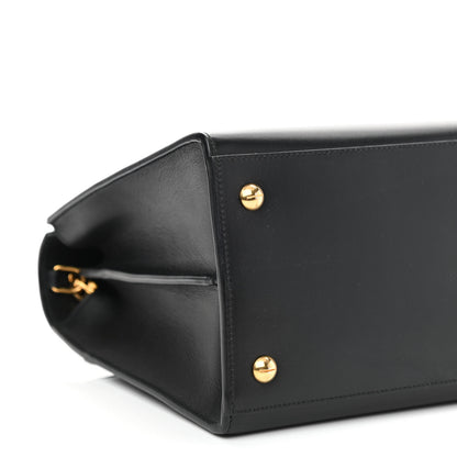 Christian Dior Box Calfskin Medium St. Honore Tote Black 7 of 10
