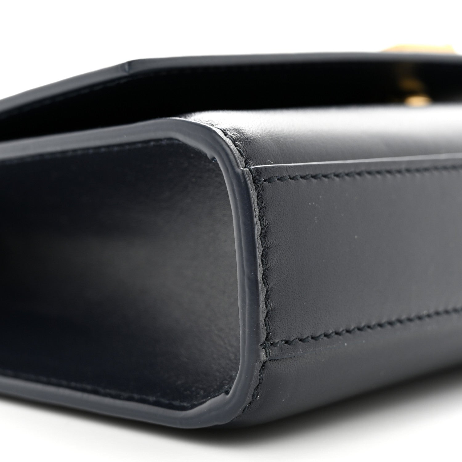 Saint Laurent Calfskin Small Monogram Kate Satchel Deep Marine 9 of 11