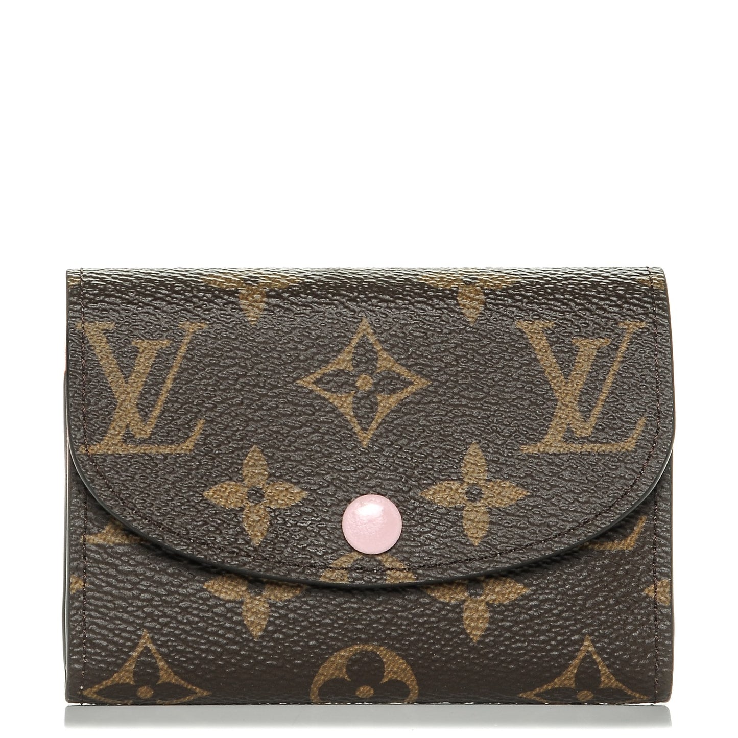 Monogram Rosalie Coin Purse Rose Ballerine