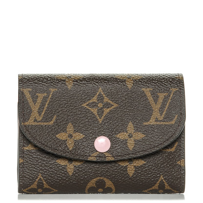 Louis Vuitton Monogram Rosalie Coin Purse Rose Ballerine 1 of 6