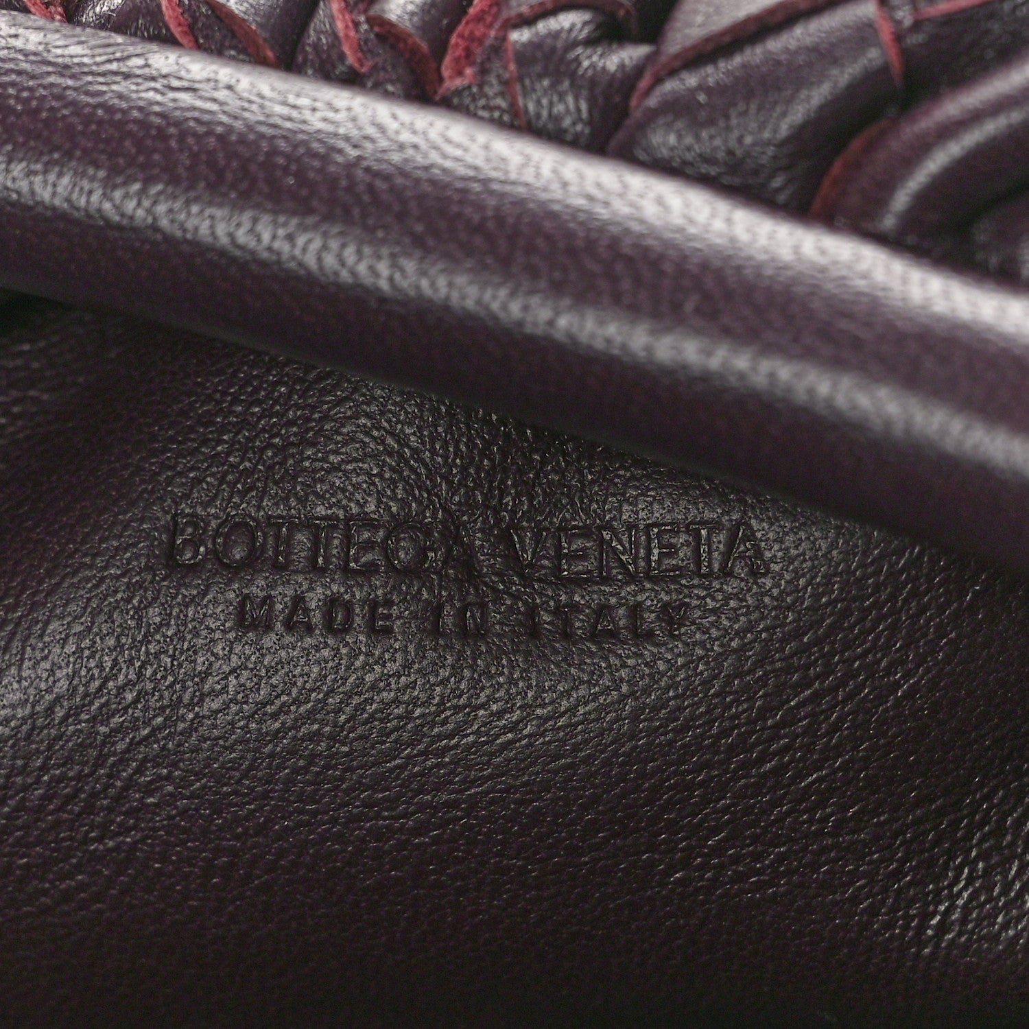 Bottega Veneta Nappa Intrecciato The Mini Pouch Grape 6 of 10