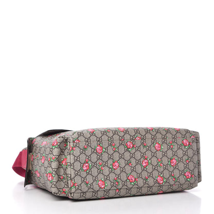 Gucci GG Plus Monogram Rose Bud Messenger Diaper Bag Pink 4 of 10