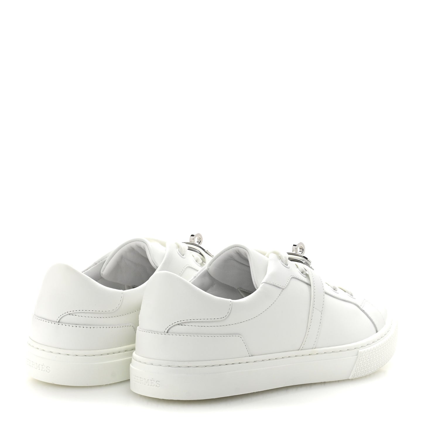 Calfskin Day Sneakers 37.5 White