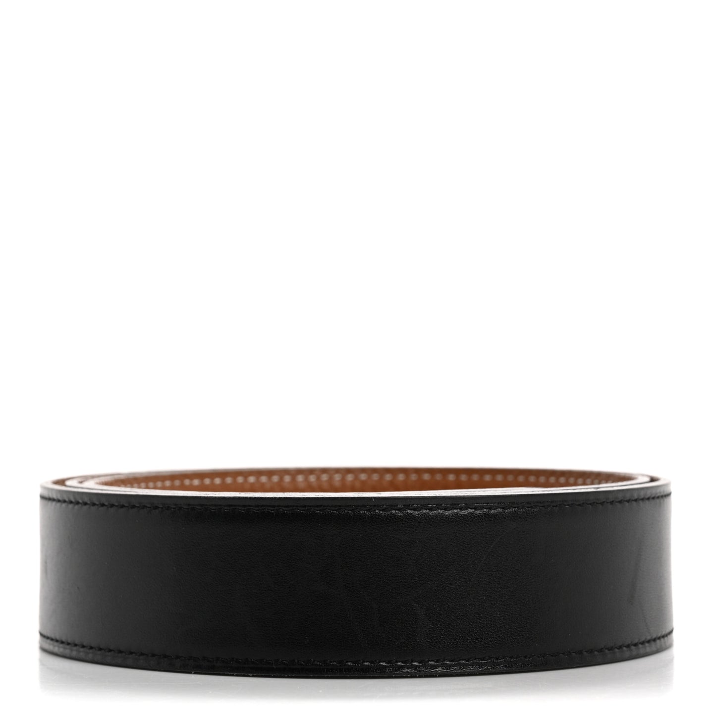 Box Togo Reversible 32mm Belt Strap 85 34 Black Gold
