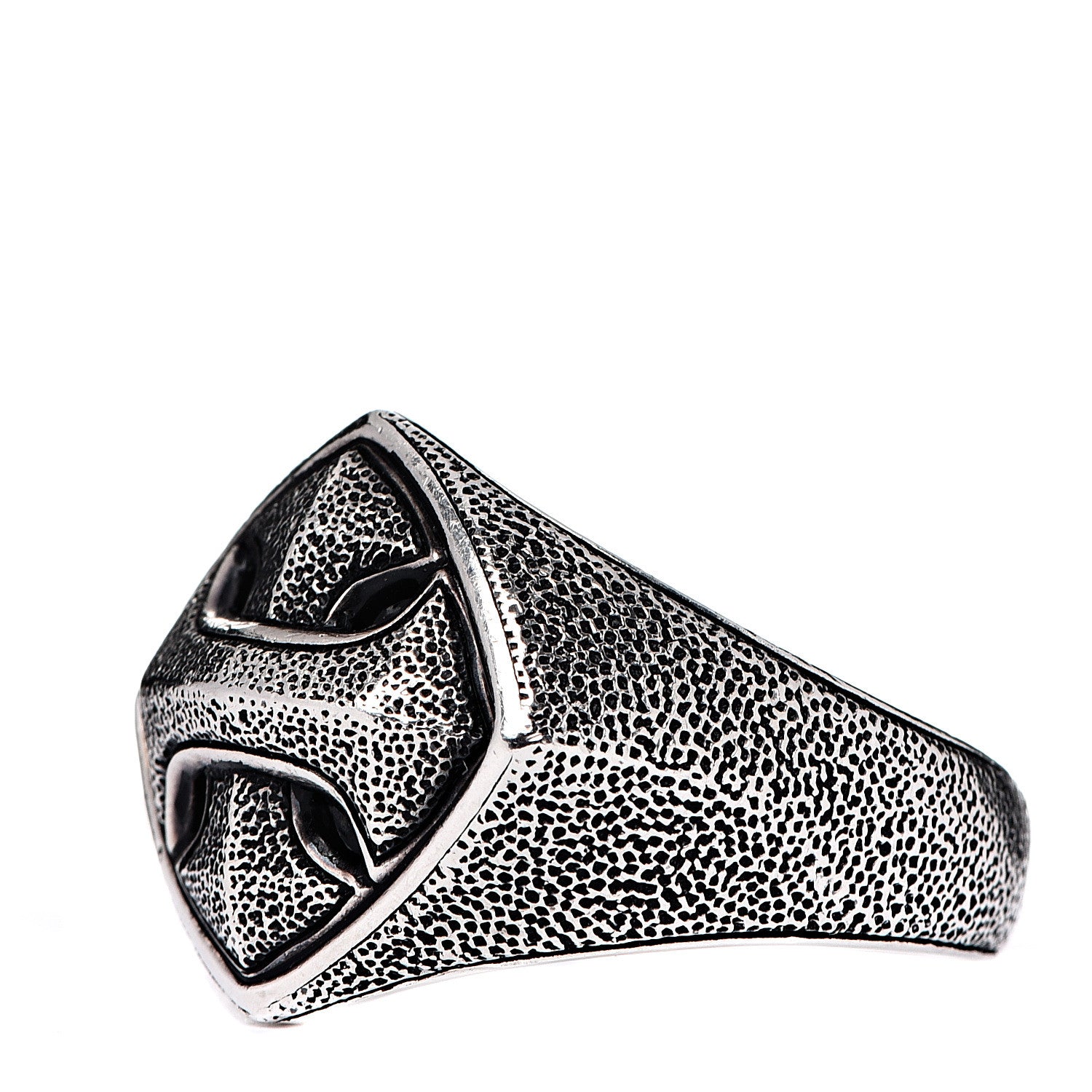 David Yurman Sterling Silver Armory Signet Ring 70 13 2 of 5