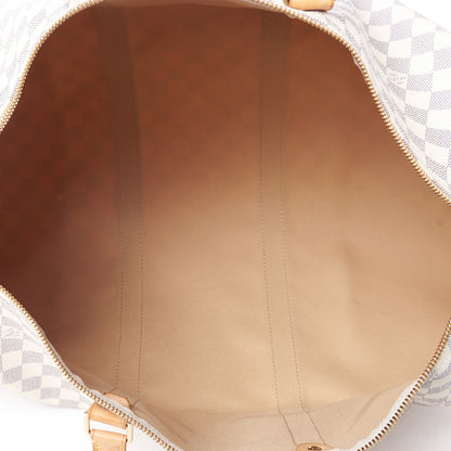 Louis Vuitton Damier Azur Keepall 50 8 of 9
