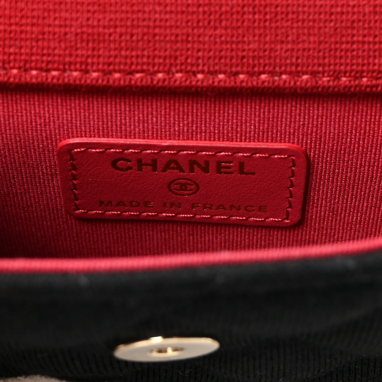 Chanel Jersey Quilted Micro Mini Flap Black 6 of 10