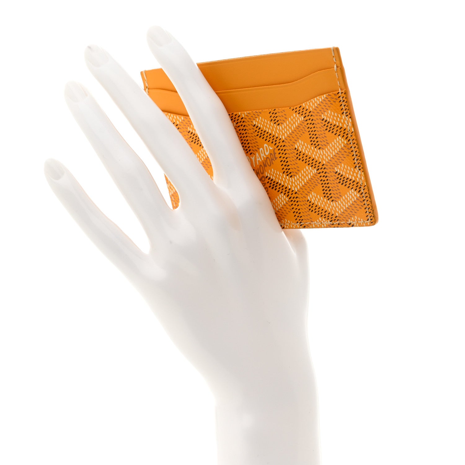 Goyard Goyardine Saint Sulpice Card Holder Yellow 2 of 7
