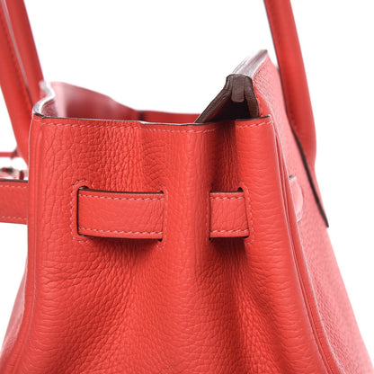 Hermes Togo Birkin 35 Rouge Pivoine 27 of 36