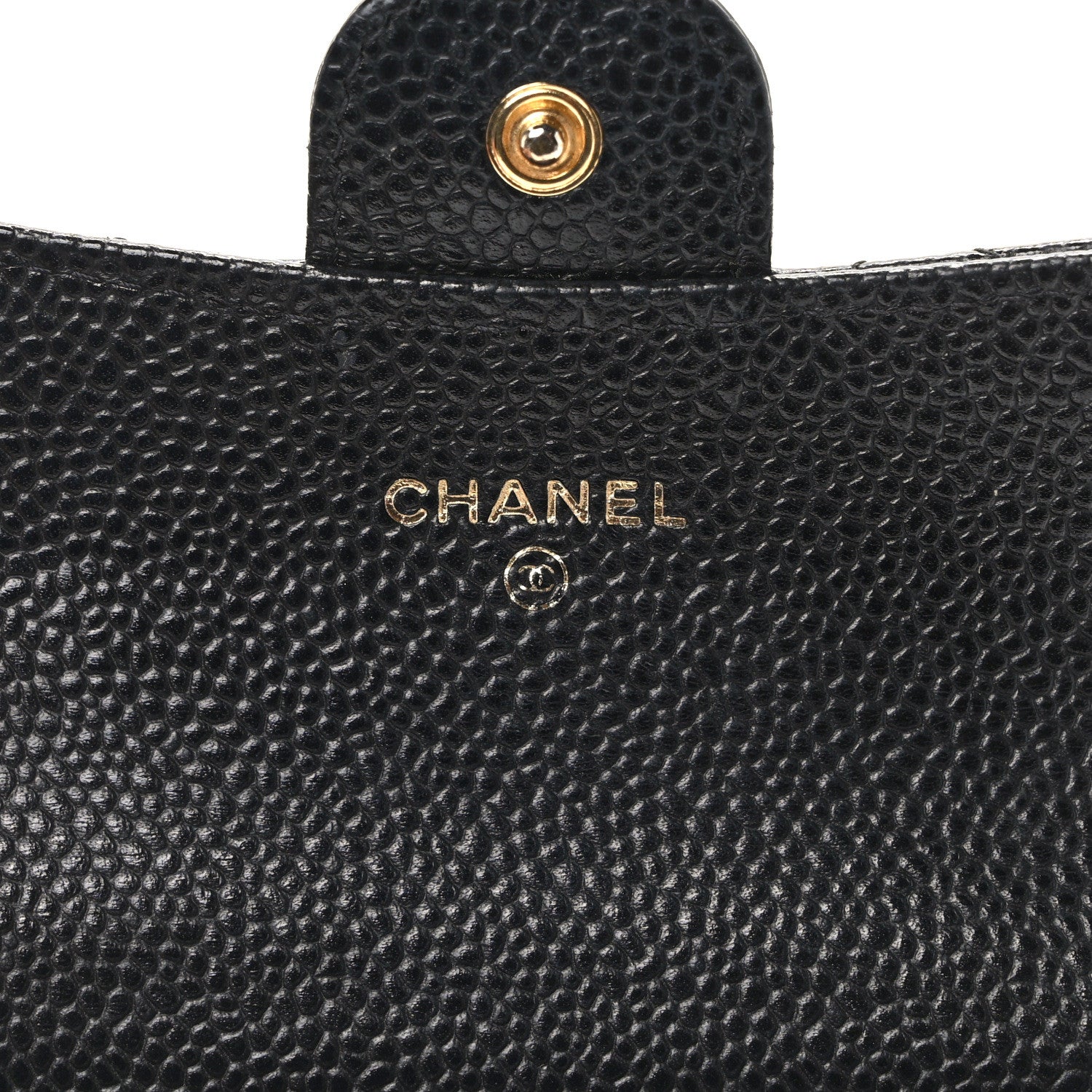 Chanel Caviar Quilted Flap Card Holder Black 5 of 9