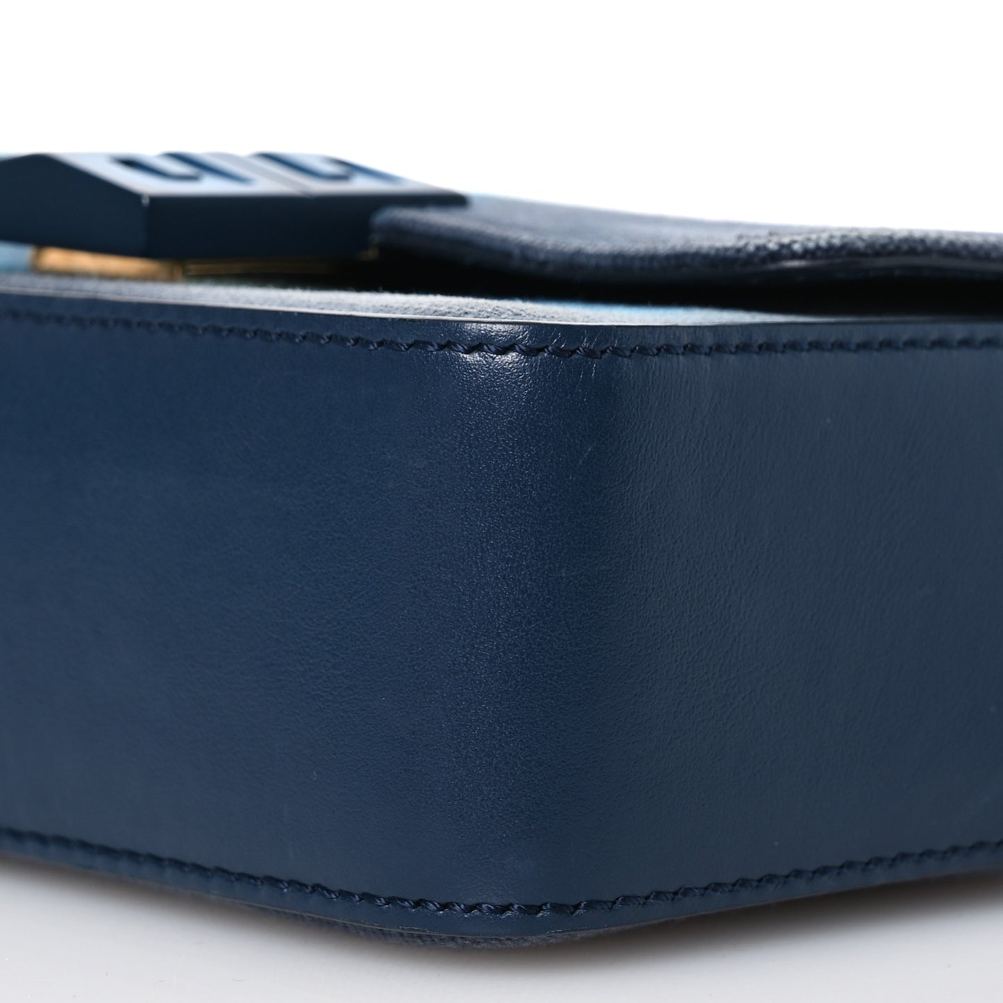 x Chito Graffiti Effect Canvas Leather Small 4G Shoulder Bag Steel Blue