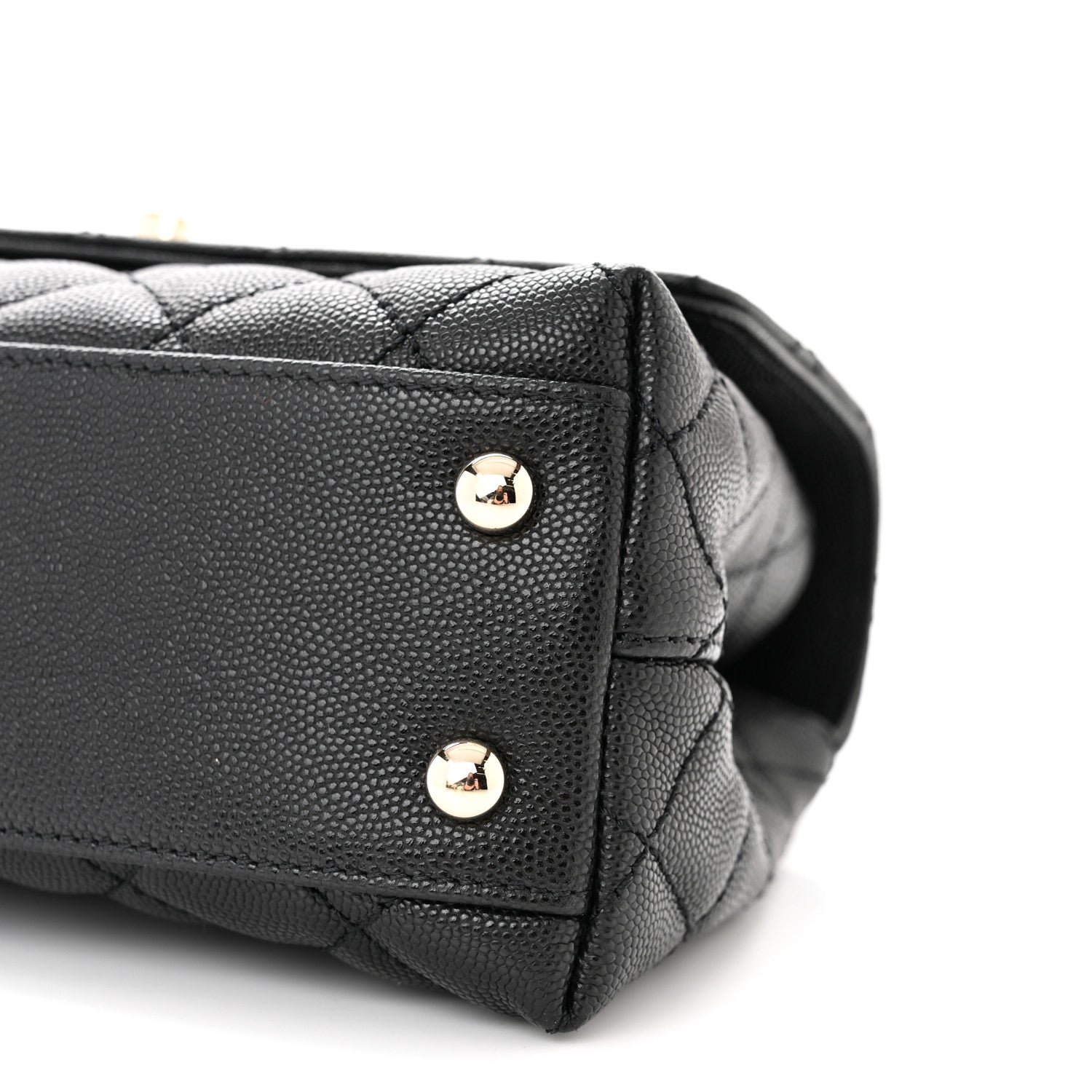Chanel Caviar Quilted Mini Coco Handle Flap Black 10 of 10