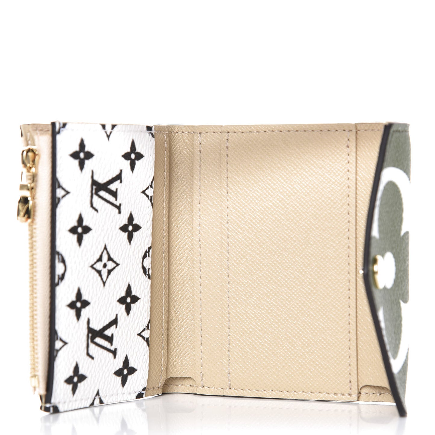 Monogram Giant Zoe Wallet Kaki