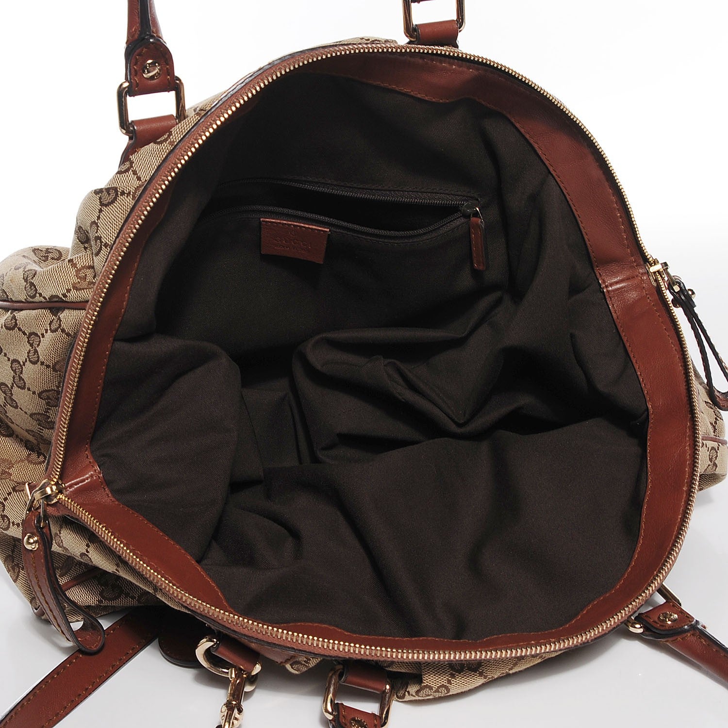 Gucci Monogram Medium Sukey Boston Light Brown 5 of 7