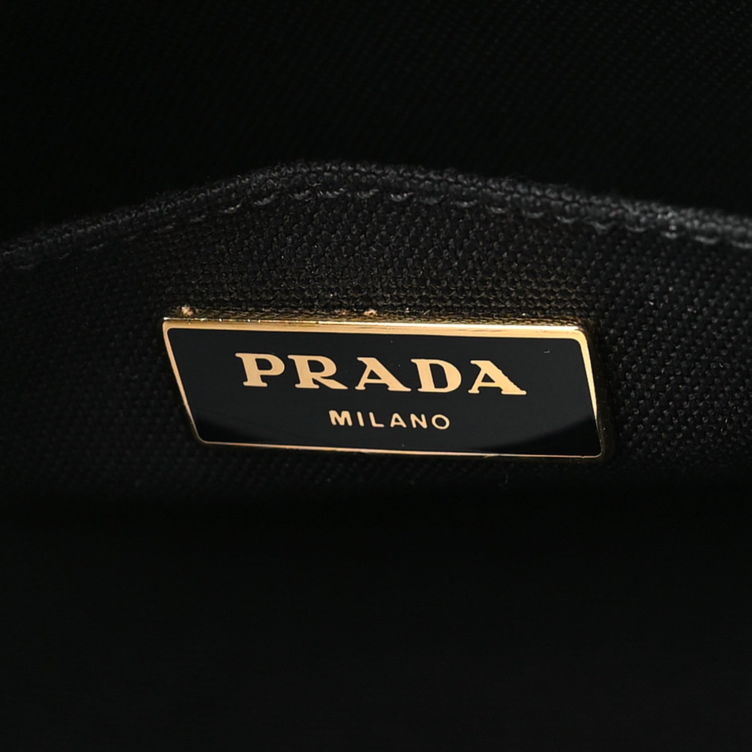 Prada Canapa Small Logo Tote Black 6 of 10