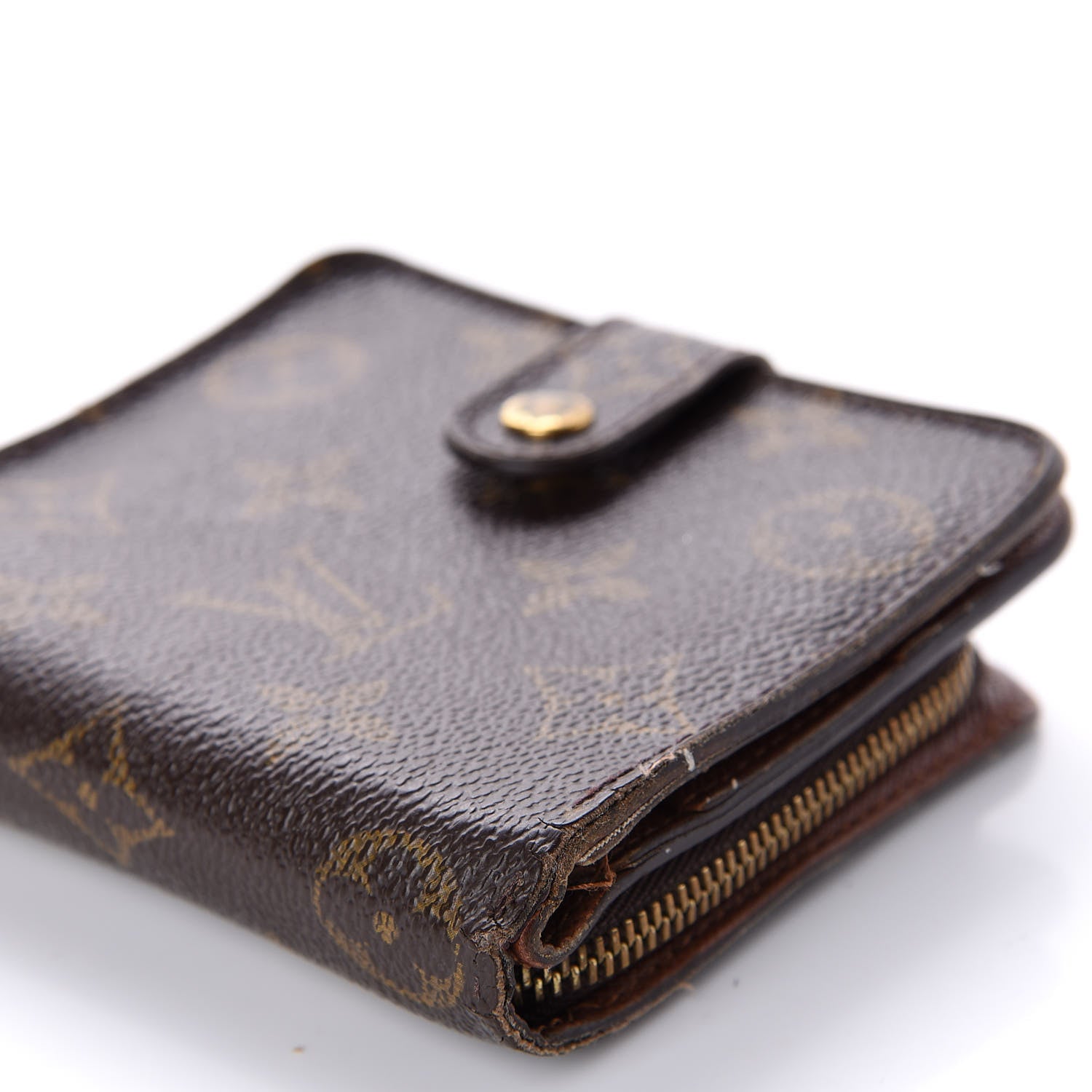 Louis Vuitton Monogram Compact Zippe Zipped Wallet 6 of 13
