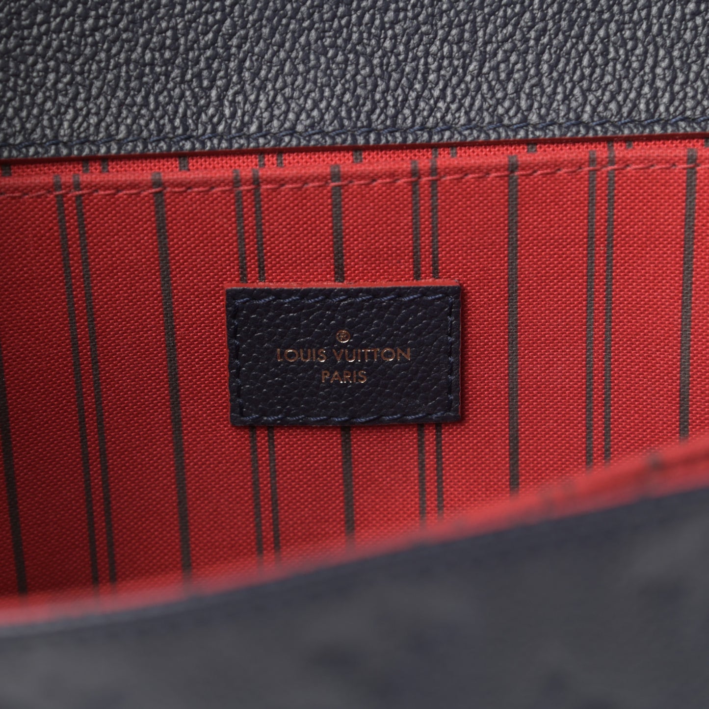 Empreinte Pochette Metis Marine Rouge