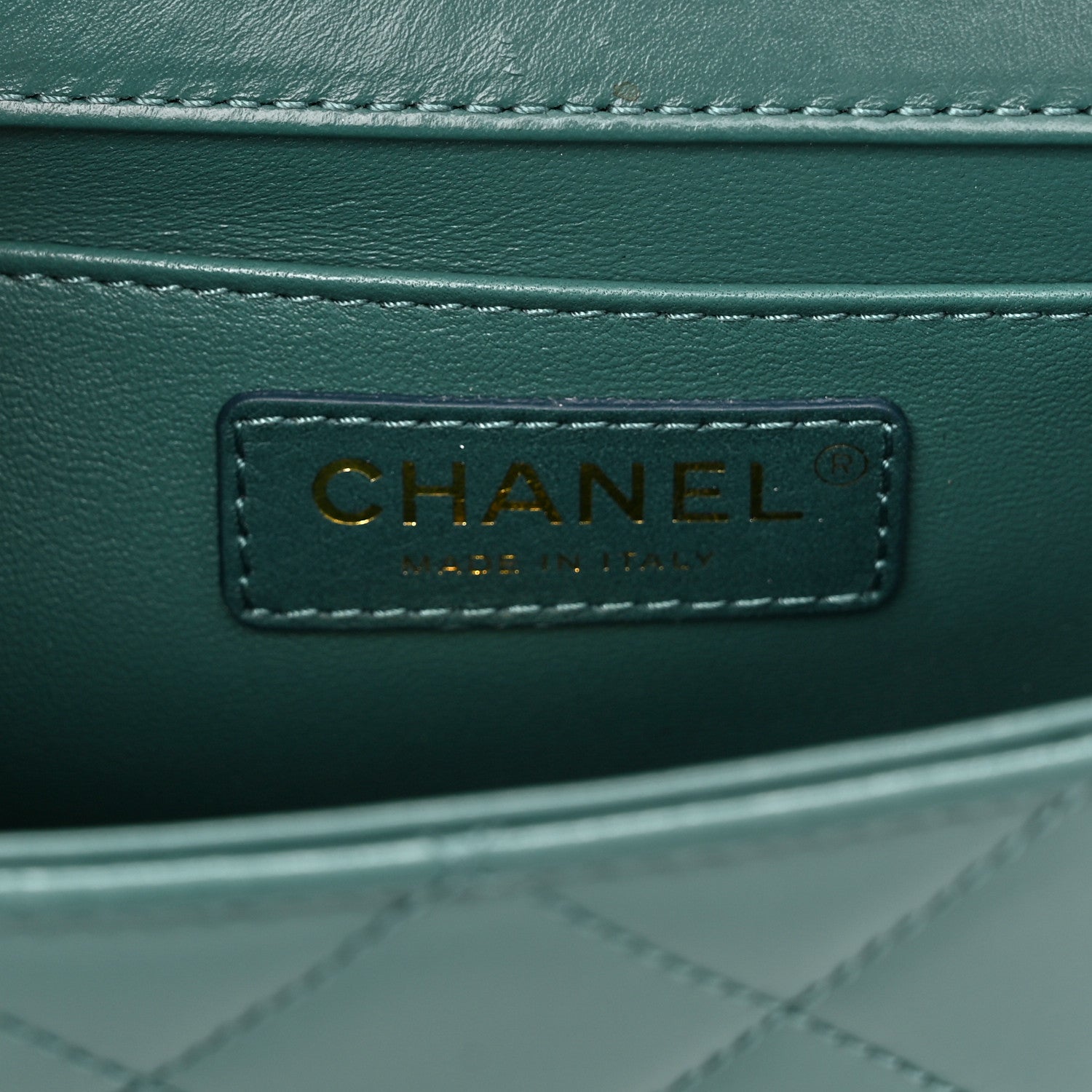 Chanel Calfskin Quilted Perfect Fit Flap Green 5 of 11