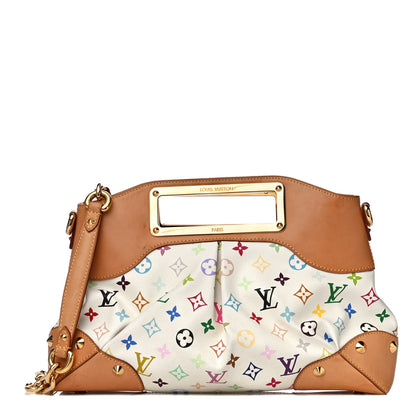 Louis Vuitton Monogram Multicolor Judy MM White 1 of 11