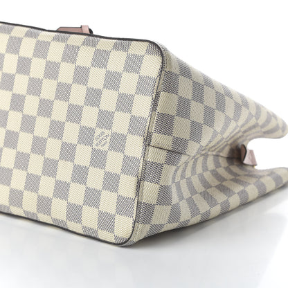 Louis Vuitton Damier Azur Neonoe MM Eau De Rose 7 of 9