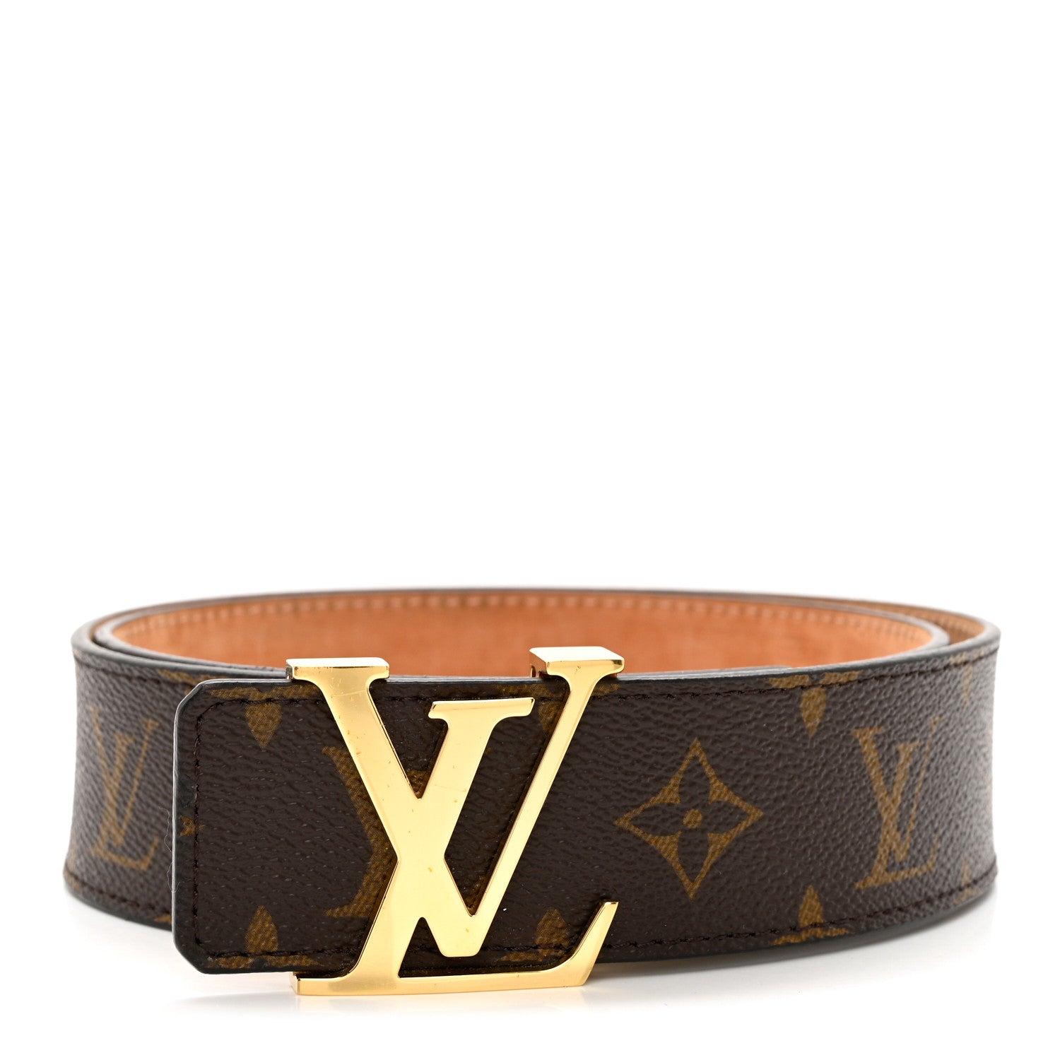 Louis Vuitton Monogram 40mm LV Initiales Belt 80 32 1 of 7