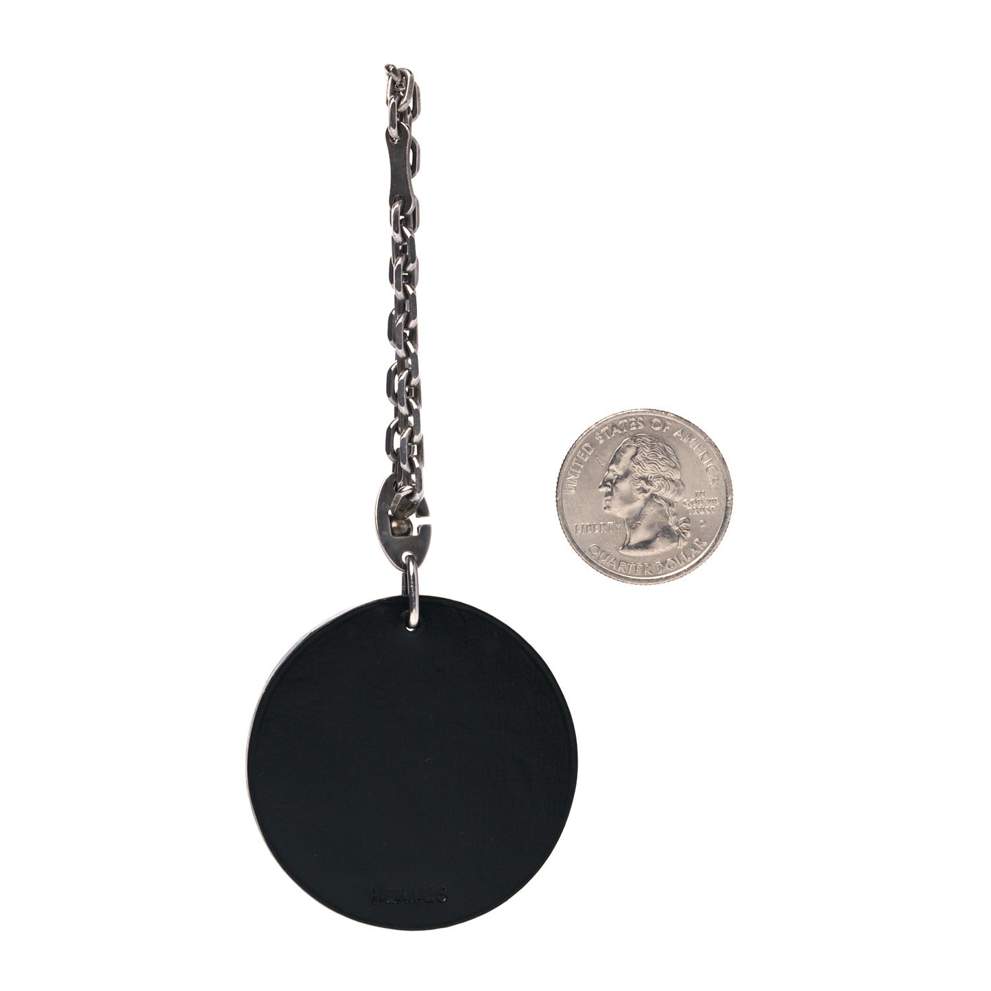 Box Bull Key Chain Bag Charm Black