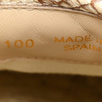 Gucci Straw Elaphe Matelasse GG Marmont Espadrilles 38.5 Natural Cream Brown 9 of 10