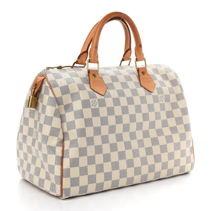 Louis Vuitton Damier Azur Speedy 30 3 of 9