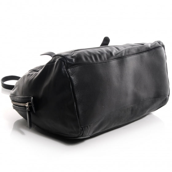 Nappa Delave Tote Black