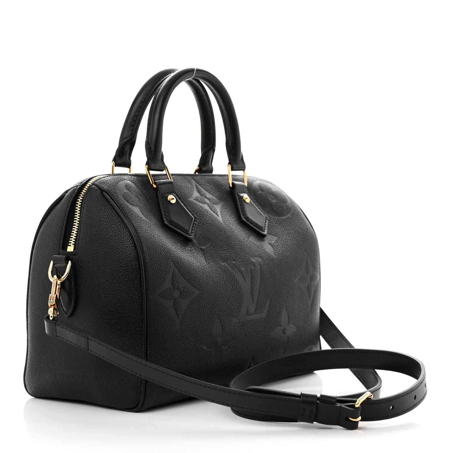 Empreinte Monogram Giant Speedy Bandouliere 25 Black